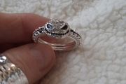 silver jack skellington ring