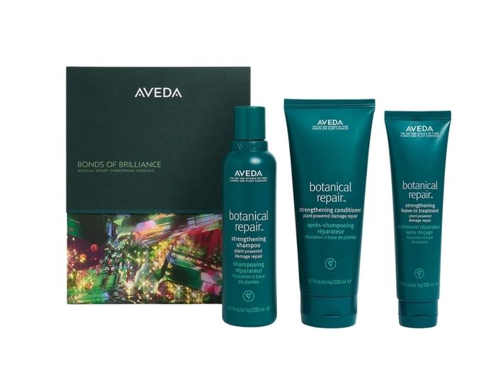 AVEDA RRP 42e Damage Remedy and Botanical Repair 100ml and Color Control leave-in treatment rich 25ml