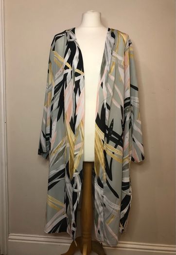 Evans long chiffon cardigan (size 26-28)
