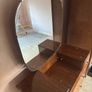 Vintage Art Deco Waterfall Dressing Table with Mirror Image 7