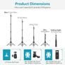 Neewer 10-inch LED Ring Light with 35-inch Tripod Stand Image 5