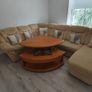 solid wood raising coffee table Image 3