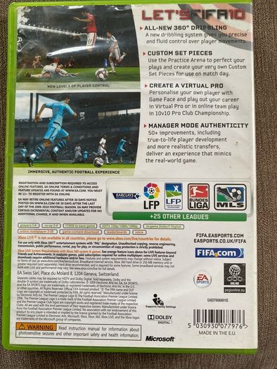 xbox 360: FIFA 10 - tested