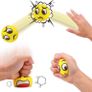 Funny Face Squeeze Stress Balls, Finger Exercise/stress Relief Toys, 12pcs Multiple Colours Available, See Photos (free Postage) Image 5