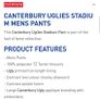 Canterbury Uglies tracksuit bottoms Image 8
