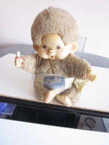 Vintage Tomy Ba Ba  Monchichi Toy