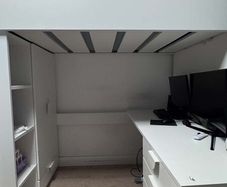 Loft bed with Desk Ikea