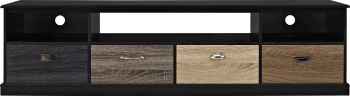 Mercer Tv Console Multicolour Drawers 65" Black - 1773196pcomuk