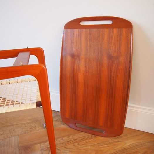 Danish Mid Century Johannes Andersen Teak Drinks Trolley Vintage Retro