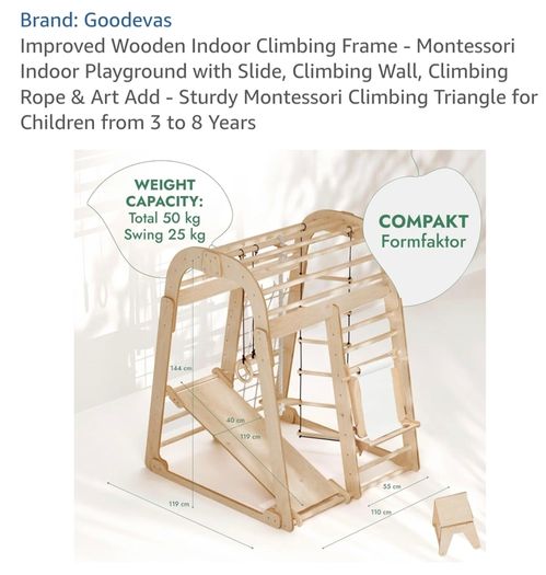Indoor Climbing Frame / Montessori Playground