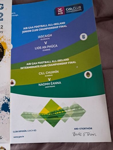 GAA Programmes x 20