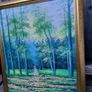 Forest oil painting Image 4