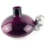Mid century Amethyst Art Glass Vase Image 6