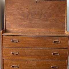 Teak bureau