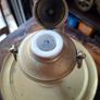Beautiful Antique Brass Ink Holder with Insert and Drip Tray, Postage Available or Collection Image 2