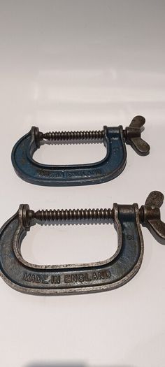 Vintage Pair of Record 3" G Clamps