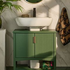 Bathroom under sink storage cabinet