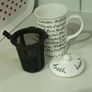 Whittard of Chelsea China Coffee Mug and  Lid Image 3