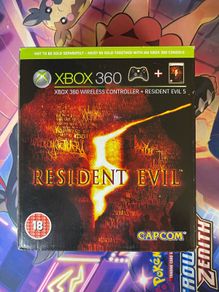 Resident Evil 5 And Controller Bundle Xbox 360 Brand New Sealed