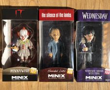 Minix: Pennywise/Hannibal/Wednesday (Various Prices)