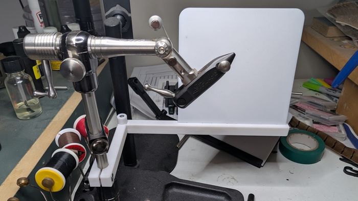 Fly Tying Vice Back Plate