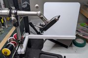 Fly Tying Vice Back Plate
