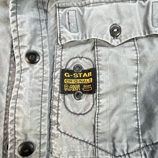 G-Star Raw Originals Gould Army Dress Shirt L/S Small Grey