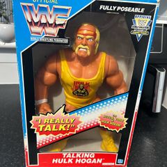 Vintage 1990 Hasbro WWF Talking Hulk Hogan