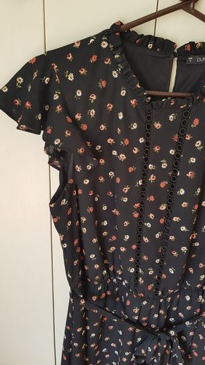 Dress Midi Size 14 Pockets Lined