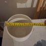Stylish White Ceramic Plant Pot Image 3