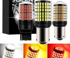 2pcs 1156 BA15S P21W LED Bulbs 144smd Lamp Reverse Turn Signal Light
