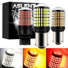 2pcs 1156 BA15S P21W LED Bulbs 144smd Lamp Reverse Turn Signal Light