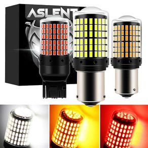 2pcs 1156 BA15S P21W LED Bulbs 144smd Lamp Reverse Turn Signal Light