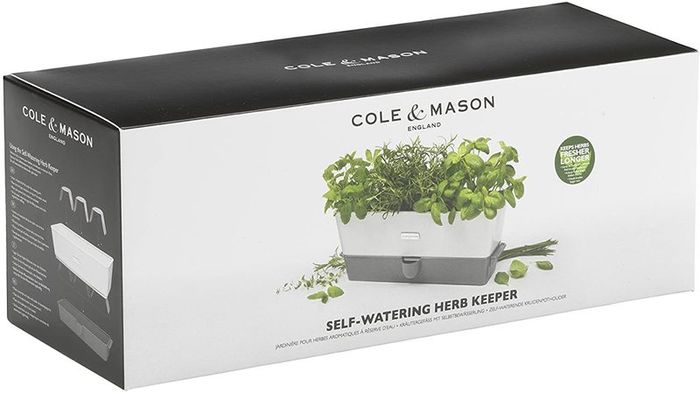 Cole & Mason Self-Watering Triple Potted Herb Keeper H105349