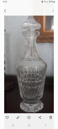 Waterford decanter.