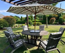 Solid Teak Garden Set