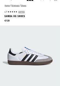 Adidas Samba size 6