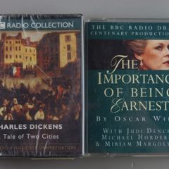 2 Victorian Classics Audiobook Cassette Tapes. Charles Dickens, Oscar Wilde BBC
