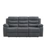 New 3+2 Grey Fabric Recliner Sofas Image 3