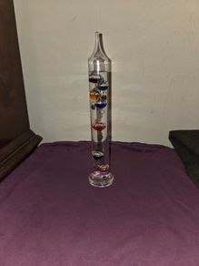 Galileo Glass Thermometer