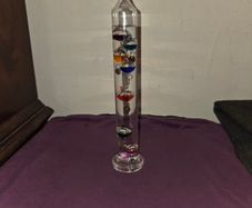 Galileo Glass Thermometer