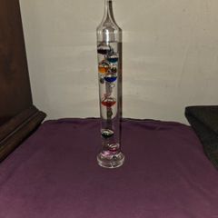 Galileo Glass Thermometer