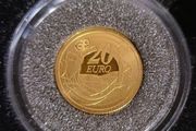 1g irish gold proof coin