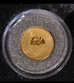 1g irish gold proof coin
