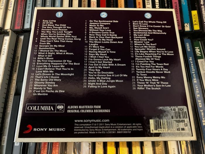 BILLY HOLIDAY - The Real Billie Holiday (The Ultimate Collection)  CD