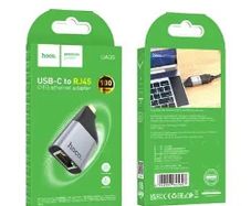 Hoco UA35 Type-C to RJ45 Adapter Grey