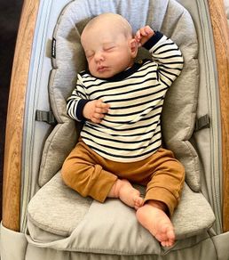 Reborn Dolls 20 Inch LouLou Reborn Baby Lifelike Newborn Baby Doll Real Looking Weighted Real Lifelike Doll Best Birthday Gift Age 3 (FREE POSTAGE)