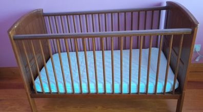 mamas and papas cotbed set