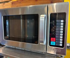 Commercial microwave