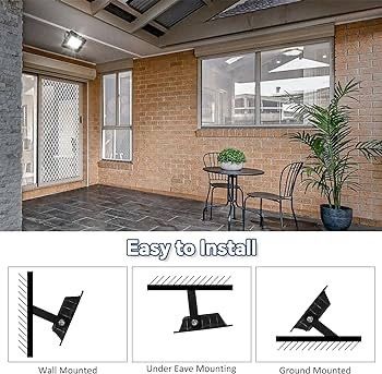 NEW SALE | 20W LED Floodlight Outdoor, 2000LM Super Bright LED Security Lights IP66 Waterproof, 6000K Daylight White Outdoor LED Flood Lights with 1M Wire for Garden, Garage, Backyard, Pack of 2
